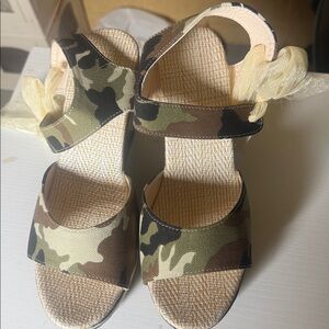 Camouflage Women's Sandals